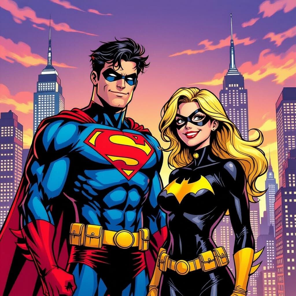 Conner Kent and Stephanie Brown Together