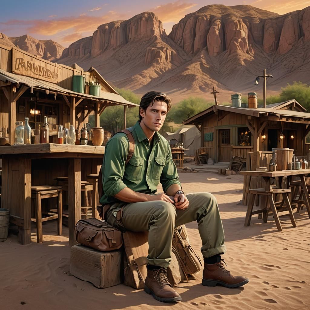 Desert Adventure: Timothy Hollander in Fantasy Concept Art