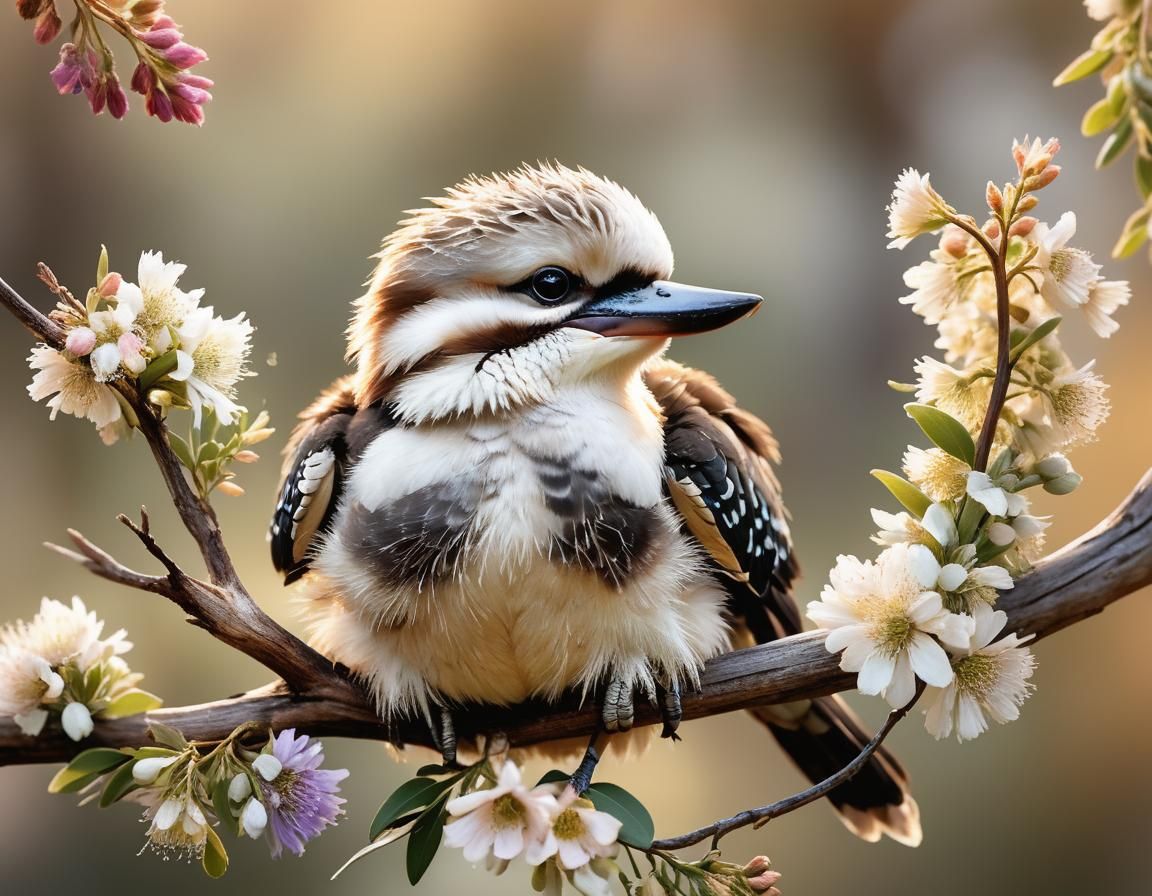 Baby Kookaburra Fluffy
