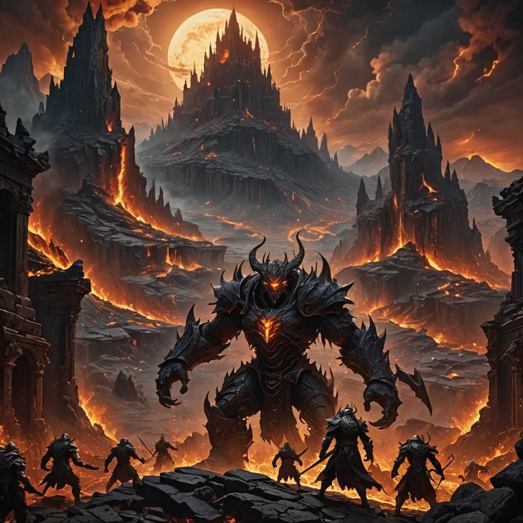 Infernal Underworld: Epic 3D Game Cinematic in 8K