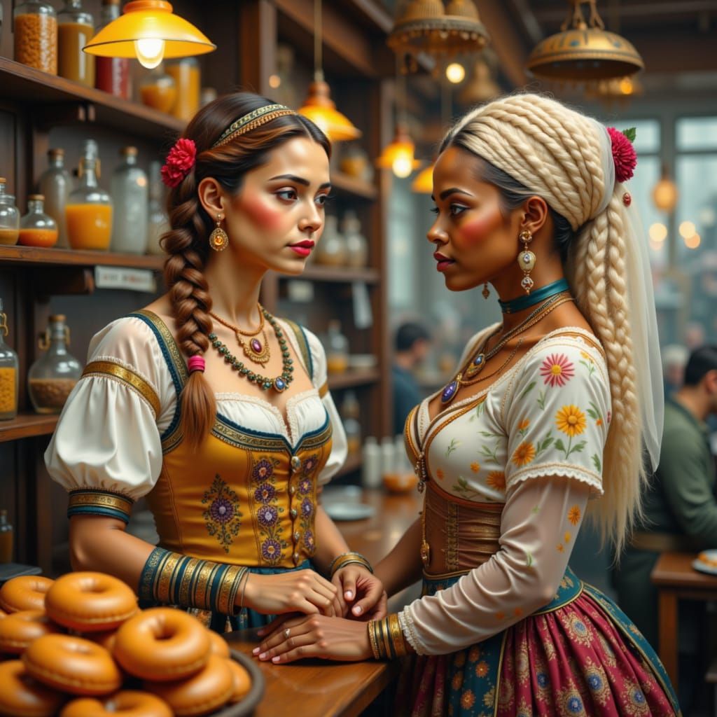 Tsarina Evdokija Visits the German Quarter in Steampunk Styl...