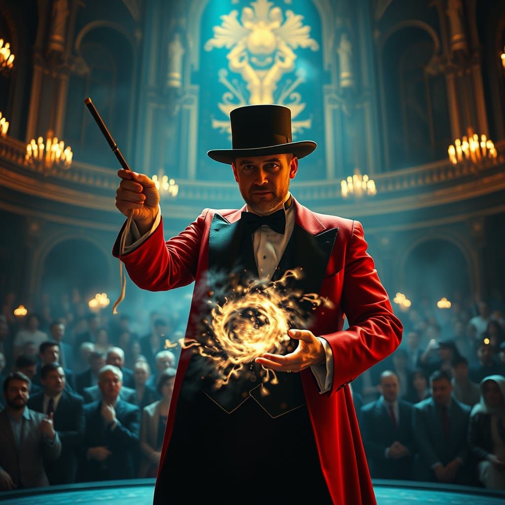 Magician's Disappearance Act: Cinematic Digital Matte Painti...
