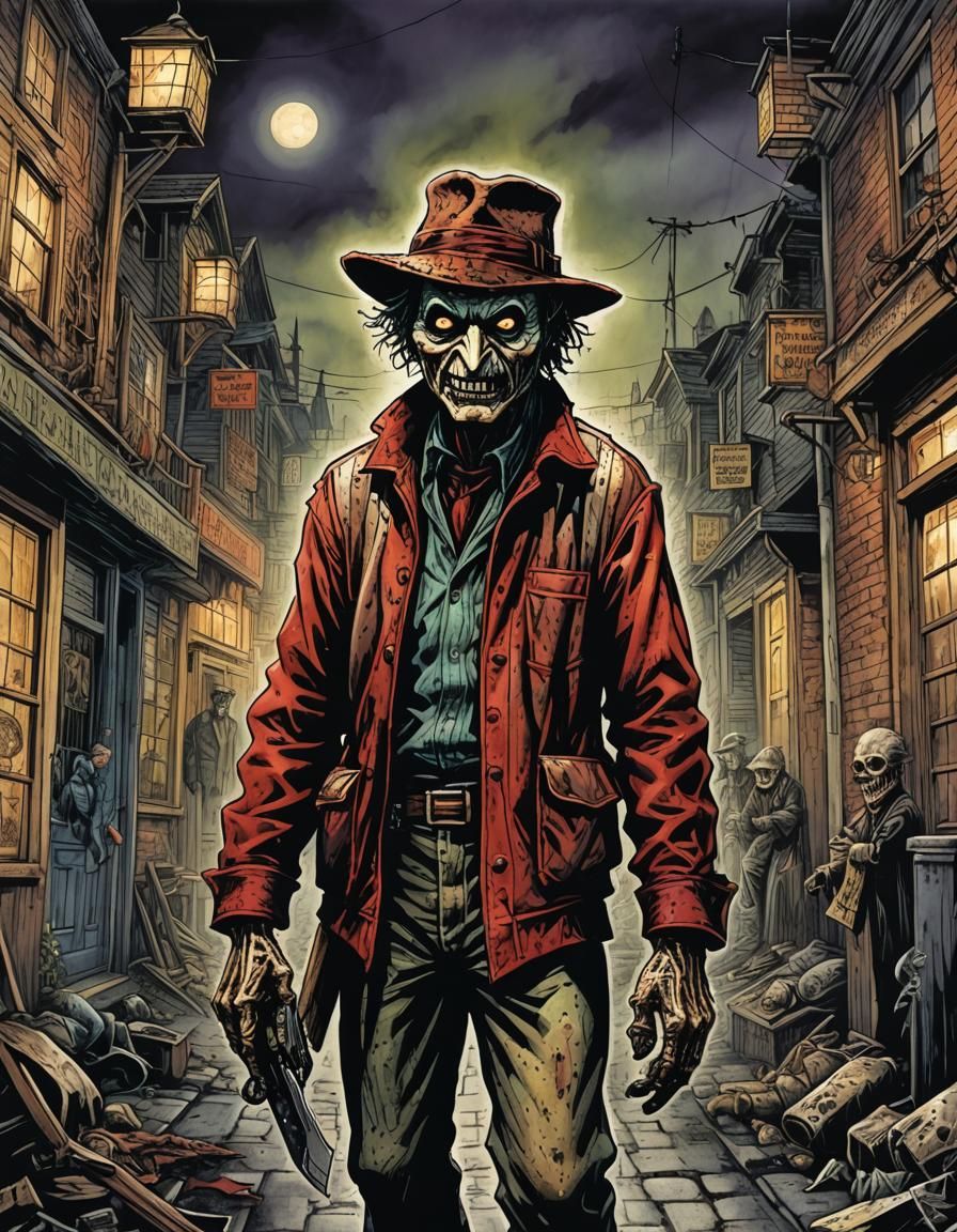 horrific Freddy Krueger 6