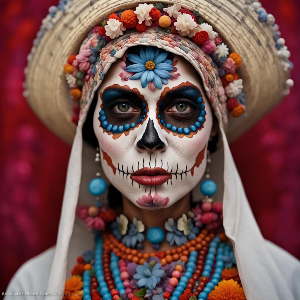 Catrina Portrait in Professional Photography Style