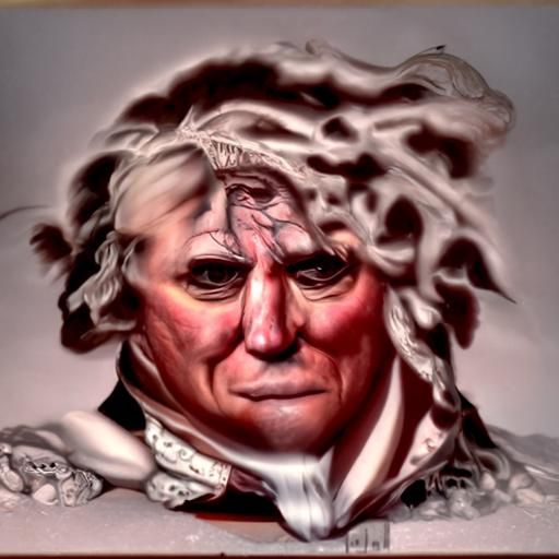 Hyperdetailed Portrait from 1776