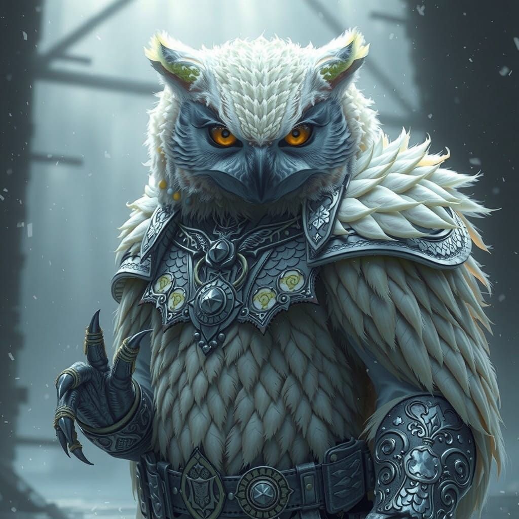 Ancient Mystical Armor Lays Abandoned on Weathered Wooden Fl...