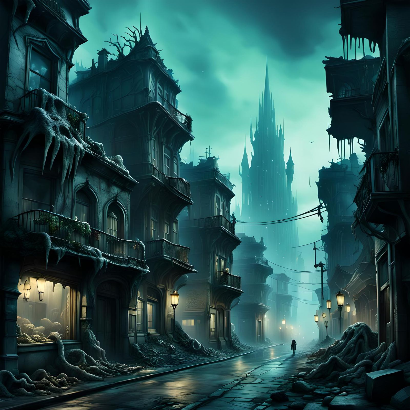 Where Shadows Dwell and Nightmares Breed.