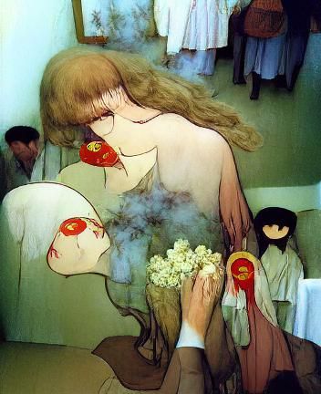 Surreal Dreamscape: Experimental Animation Style