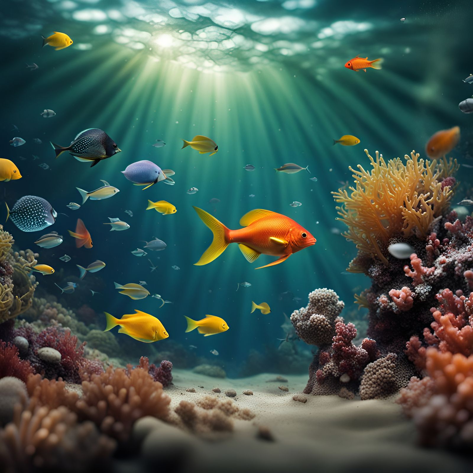 Vibrant Underwater Ecosystem: A Professional Photography Sty...