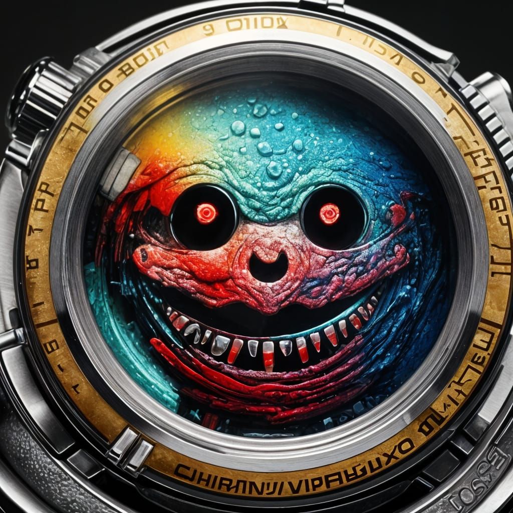 Demon trapped in the watch ⌚