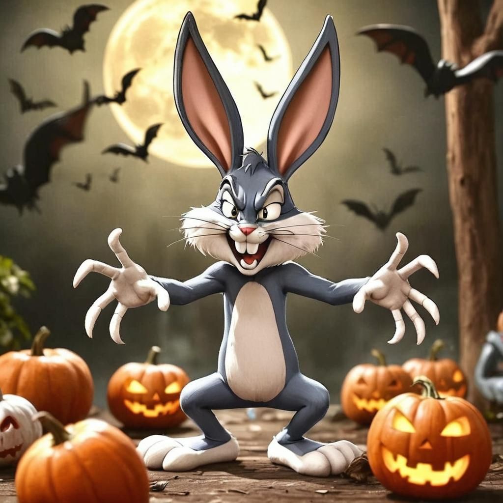 Cherished Cartoon character Bugs Bunny has become evil, cree...
