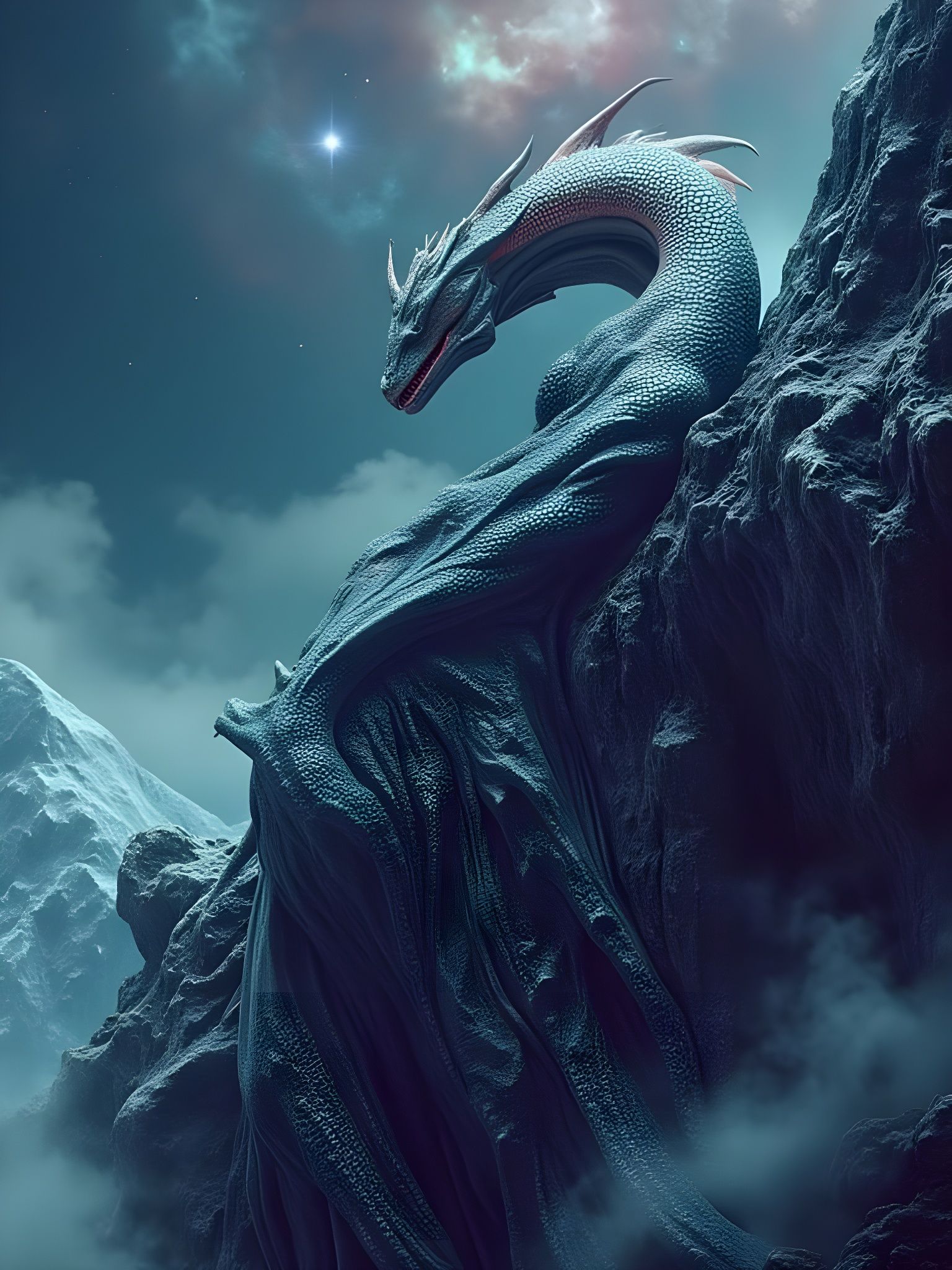 Mountain Dragon 🐉🏔️