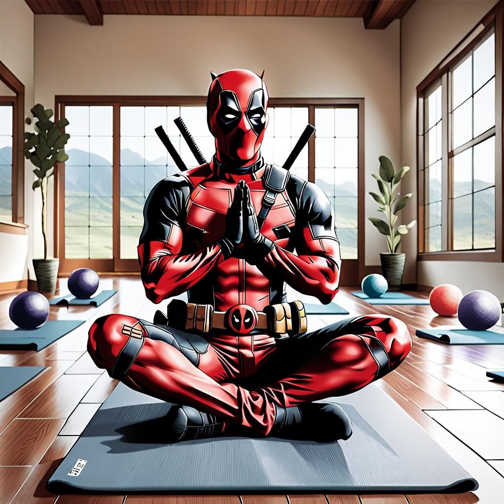 Deadpool Does Yoga: An Unconventional Practice