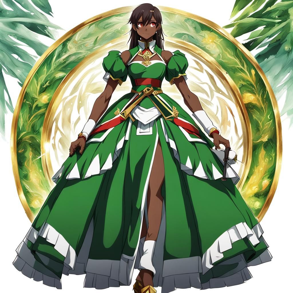 Dominica Personified: Anime Key Visual Art