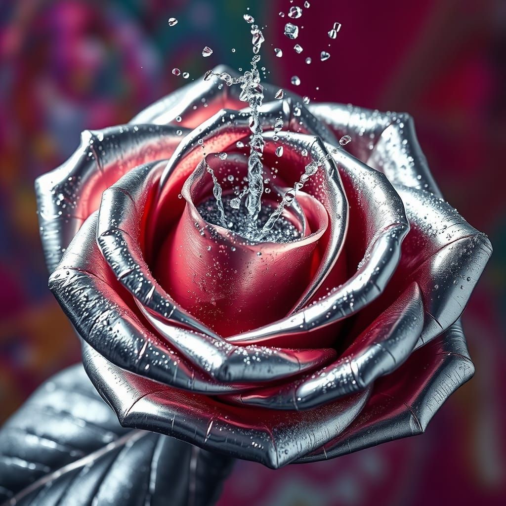 ENTRANT Silver rose  (No-Theme Thursday)