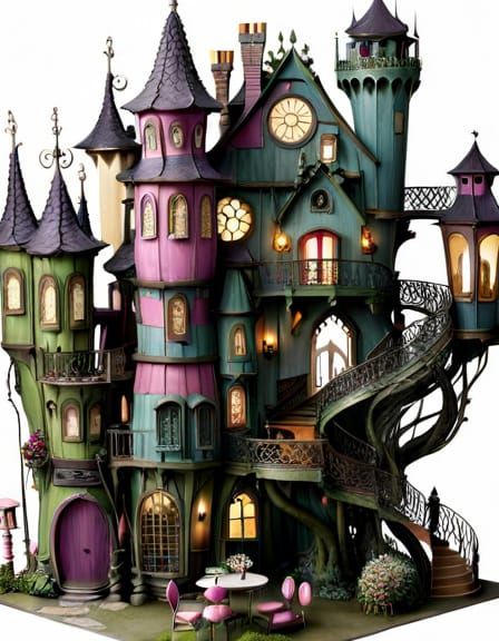 Dark Fairytale: A Whimsical Wonderland