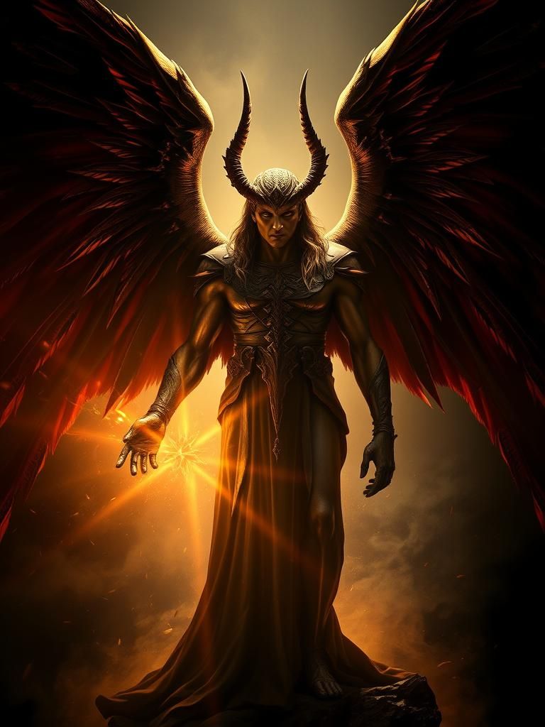 One of the seven deadly sins - Pride imbodied in Lucifer the...