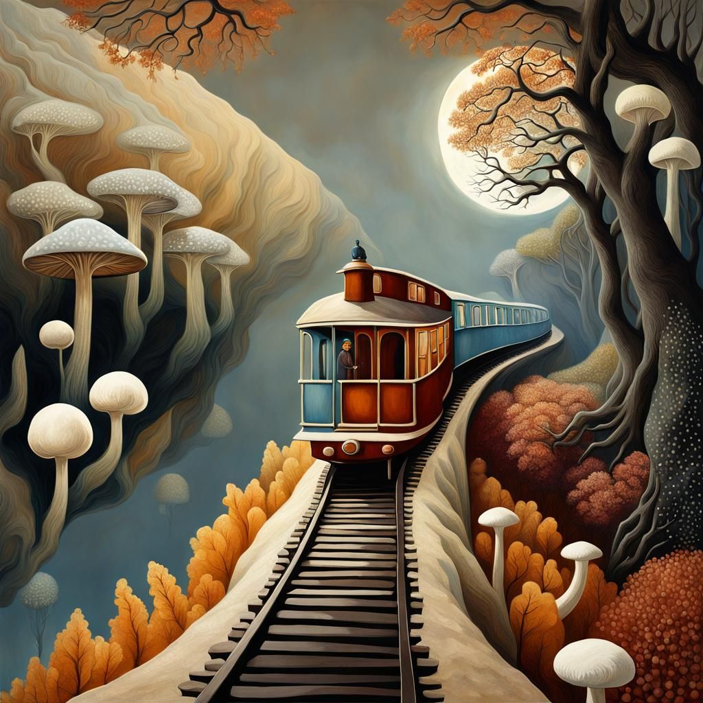 Eerie Autumn to Winter Train Ride