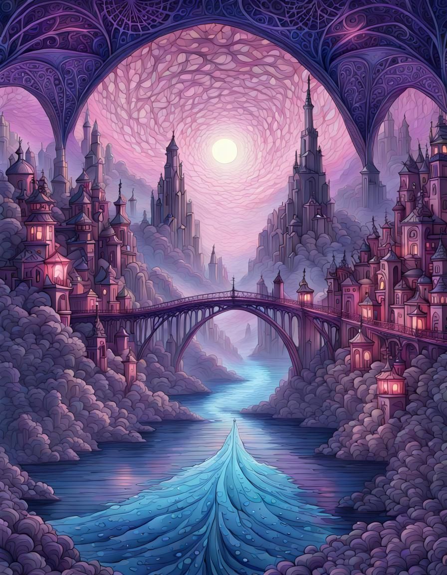 Map of Starlight City in Faery Realm