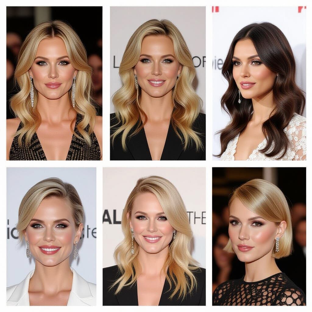 Abstract Portrait: Shades of White, Unusual Hairstyle