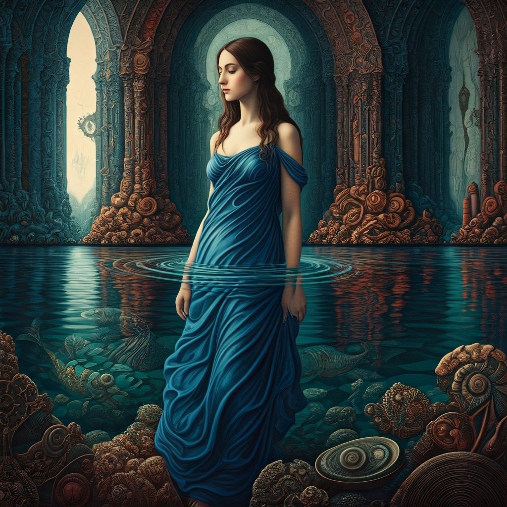 The Blue Guardian of the Lake