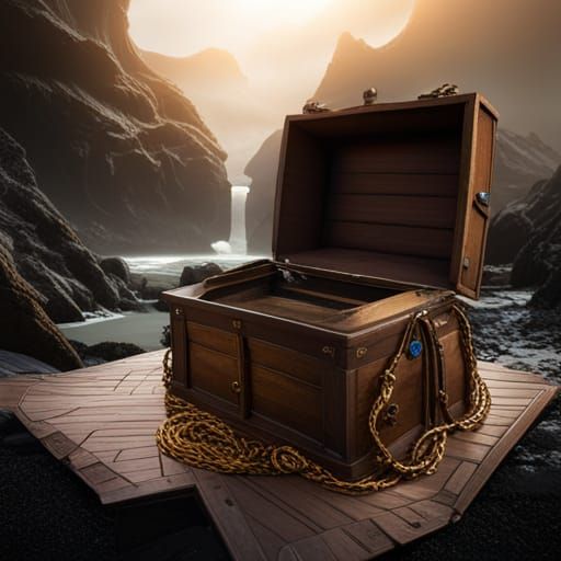 Fantastical Treasure Chest Concept Art