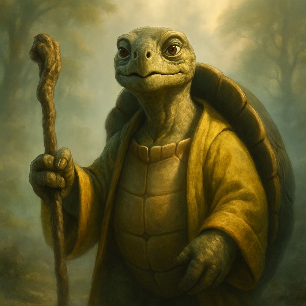 Young Master Oogway: Cinematic Fantasy Turtle
