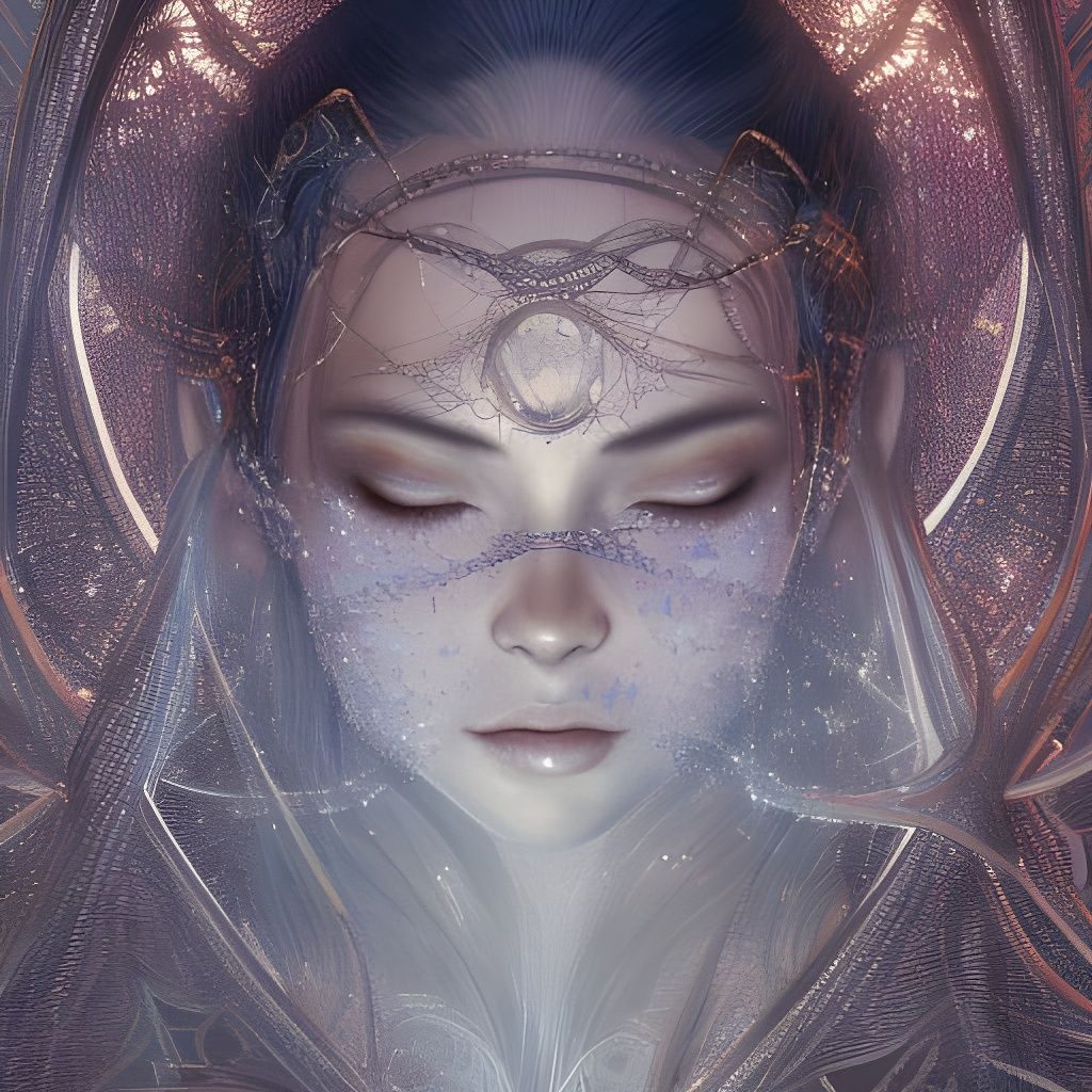 Knight in Sparkling Armor, Hyperdetailed Concept Art