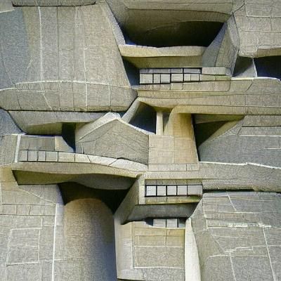 Brutalist Architecture: Geometric Concrete Design