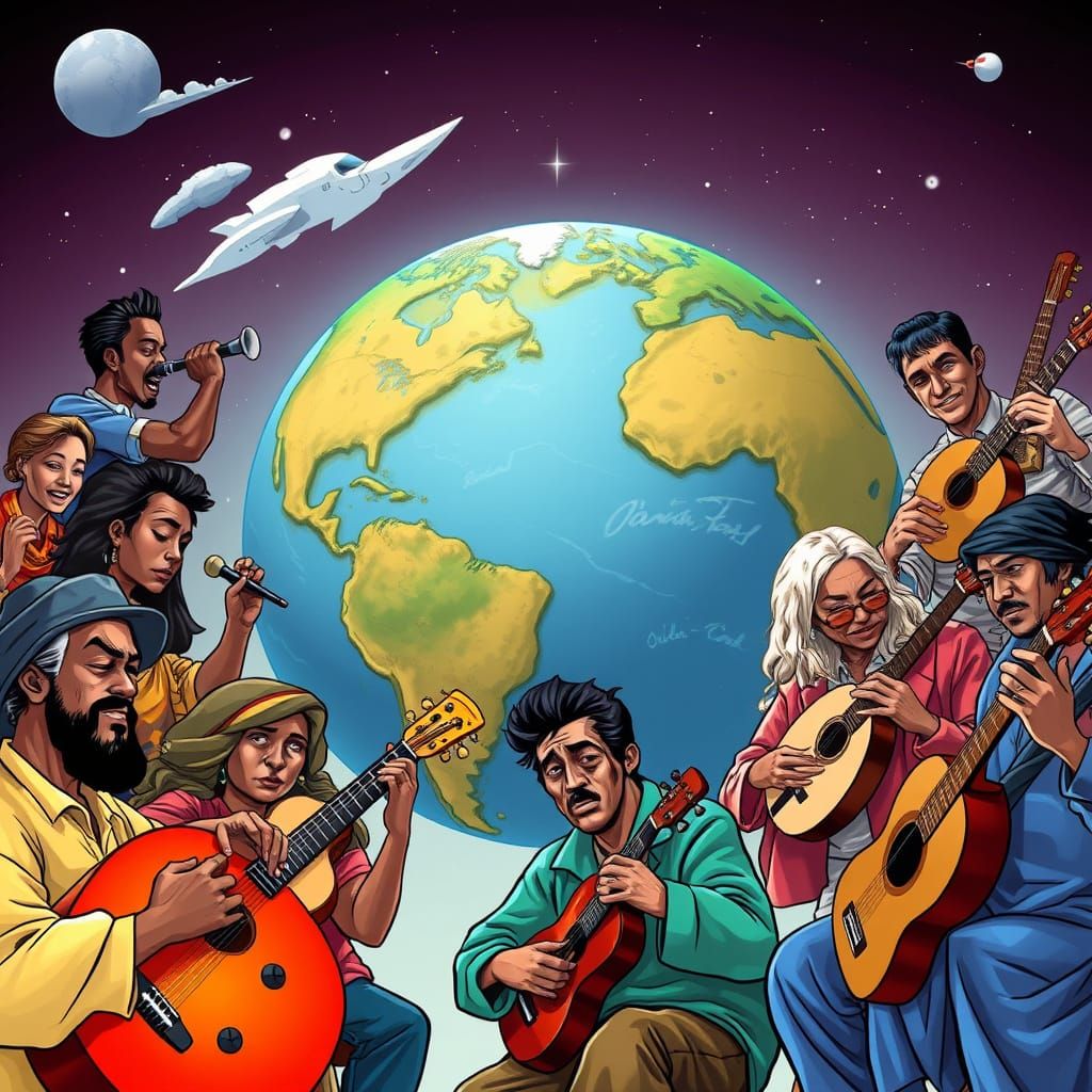 Global Unity in Harmony, a Vibrant Celebration of Music