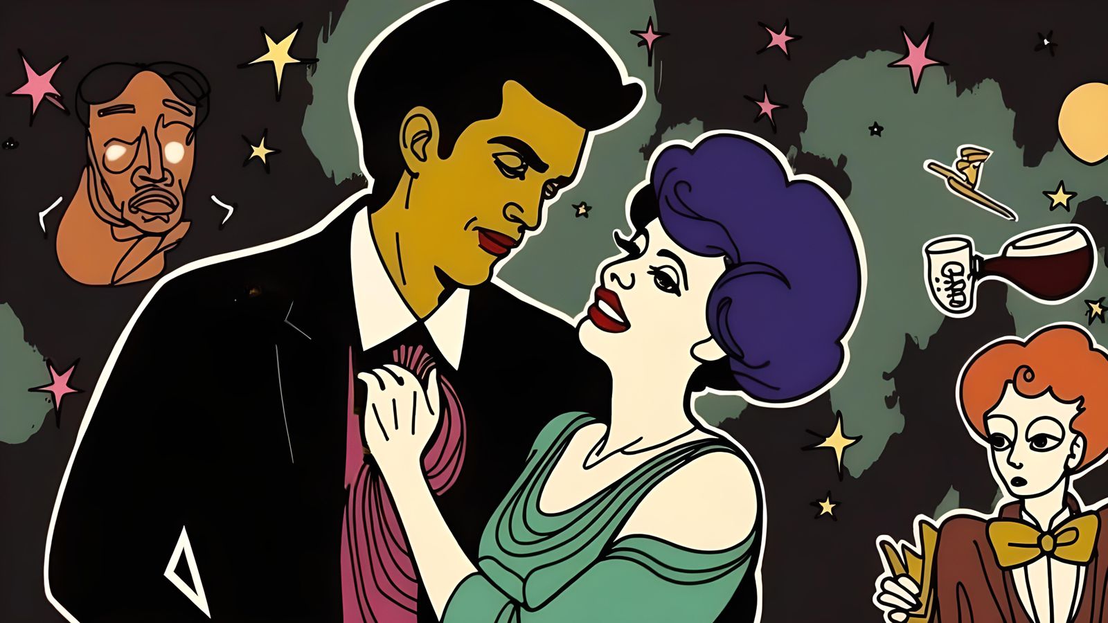 Image of a Black Tuxedo