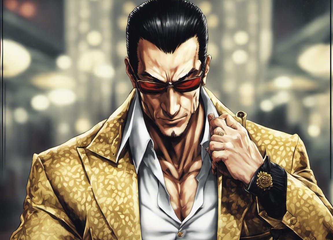 Goro Majima in Kamurocho: A Yakuza Portrait