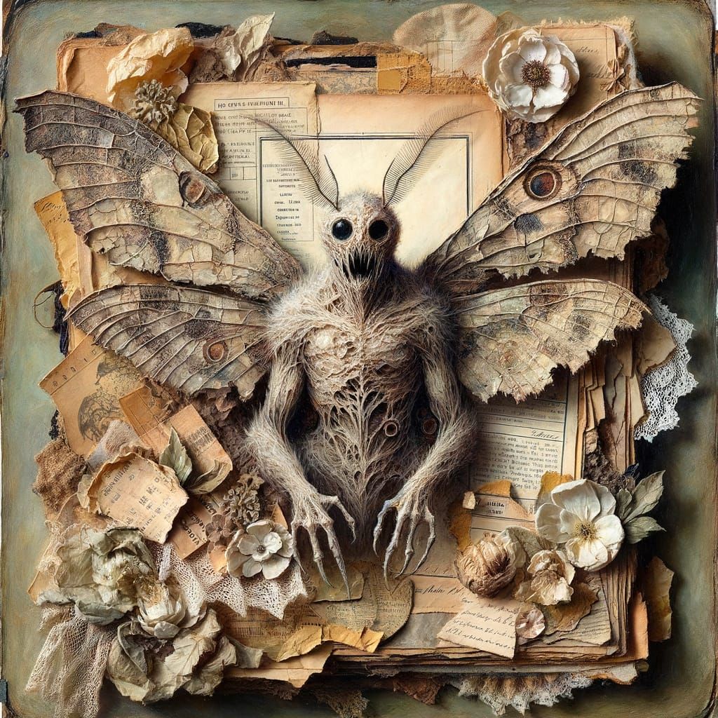 Cryptic Creature Emerges from Junk Journal