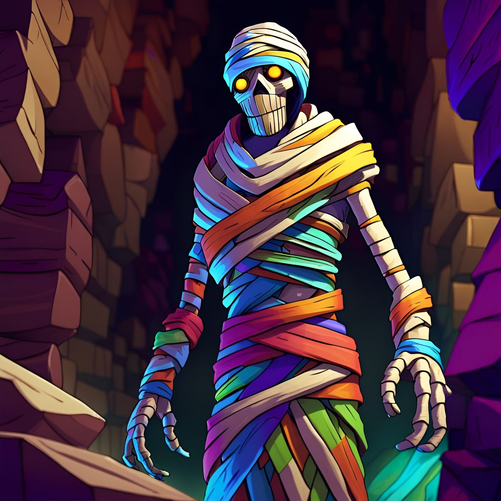 Videogame mummy undead