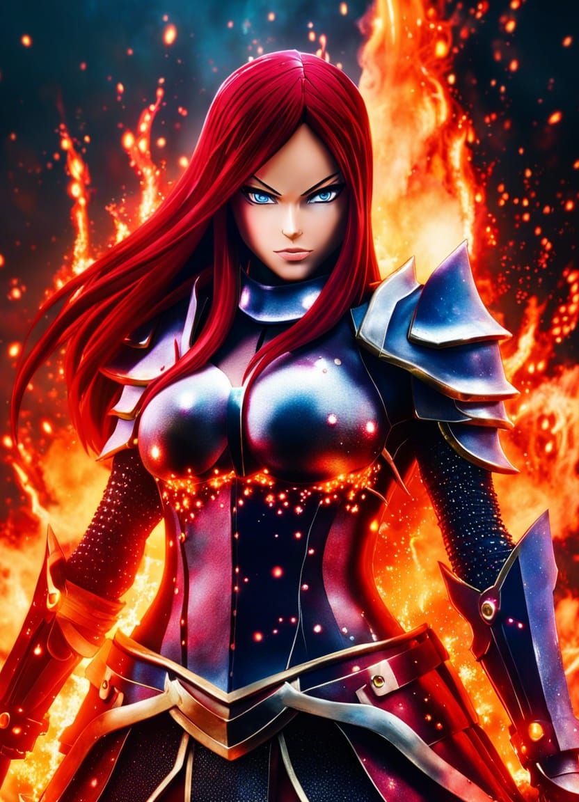 Erza Scarlet.