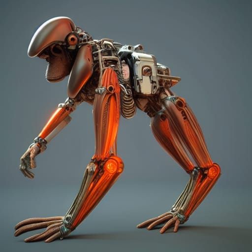Biomechanical orangutan V3