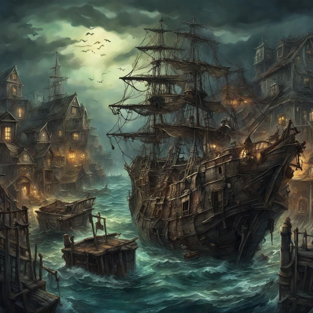 Shipwreck City: A Dark Harbor Town