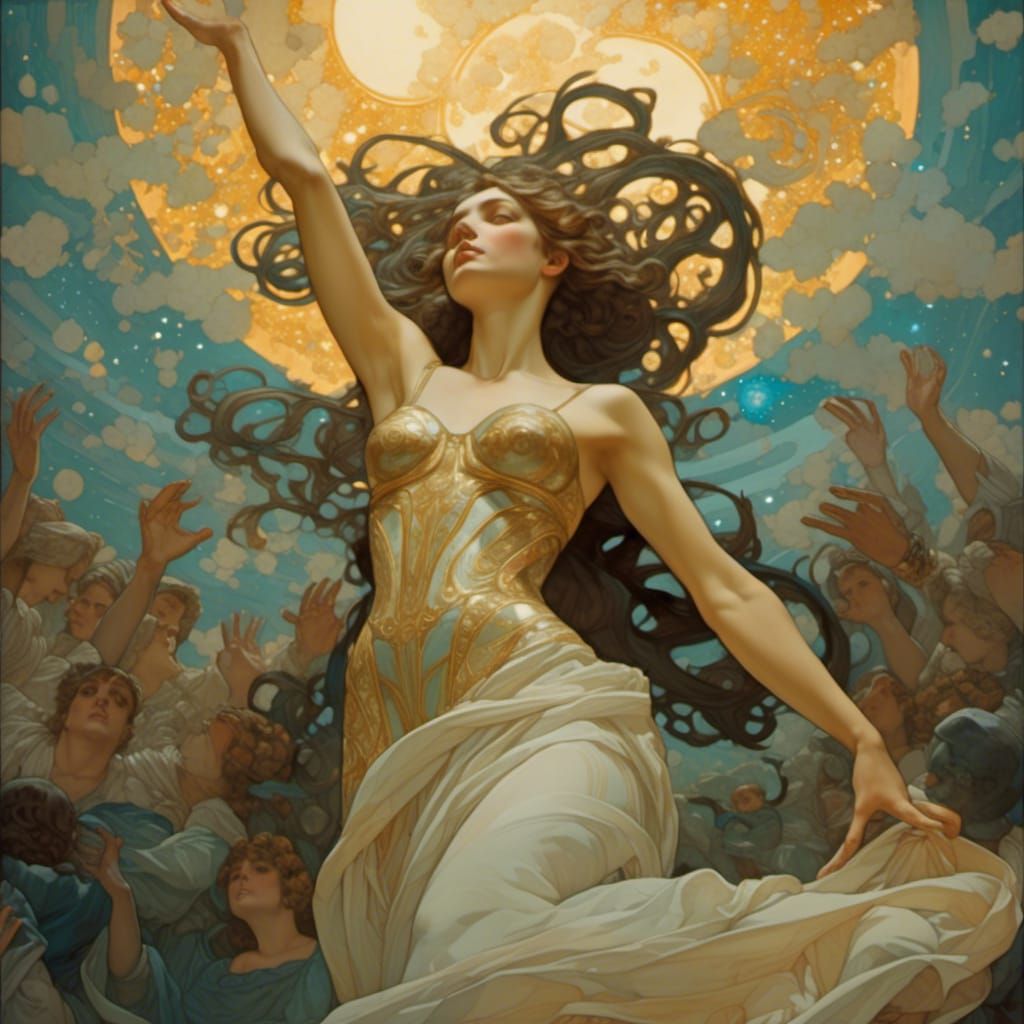 Liberty Leading the People to a Better World