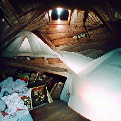 Simple Image of an Attic Interior