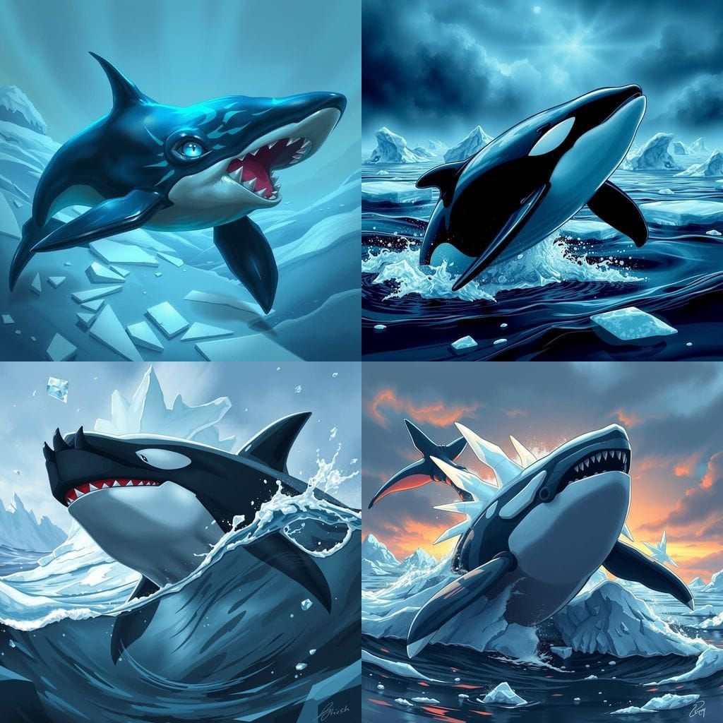 Mysterious Dark Ice Pokemon Unleashes Fierce Fury