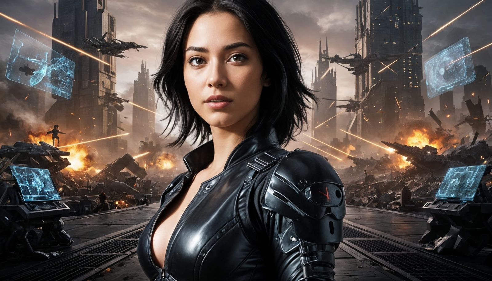 Alita Battle Angel - Cyborg Warrior Art