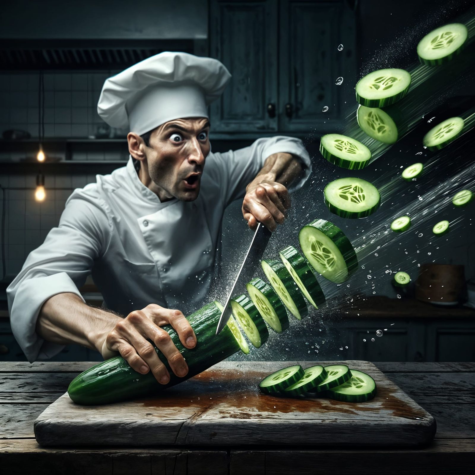 Bullet Time Chef: The Cucumber Surprise