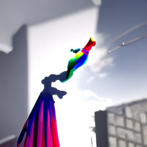 Wonder Woman in Rainbow Dress Captures Joker