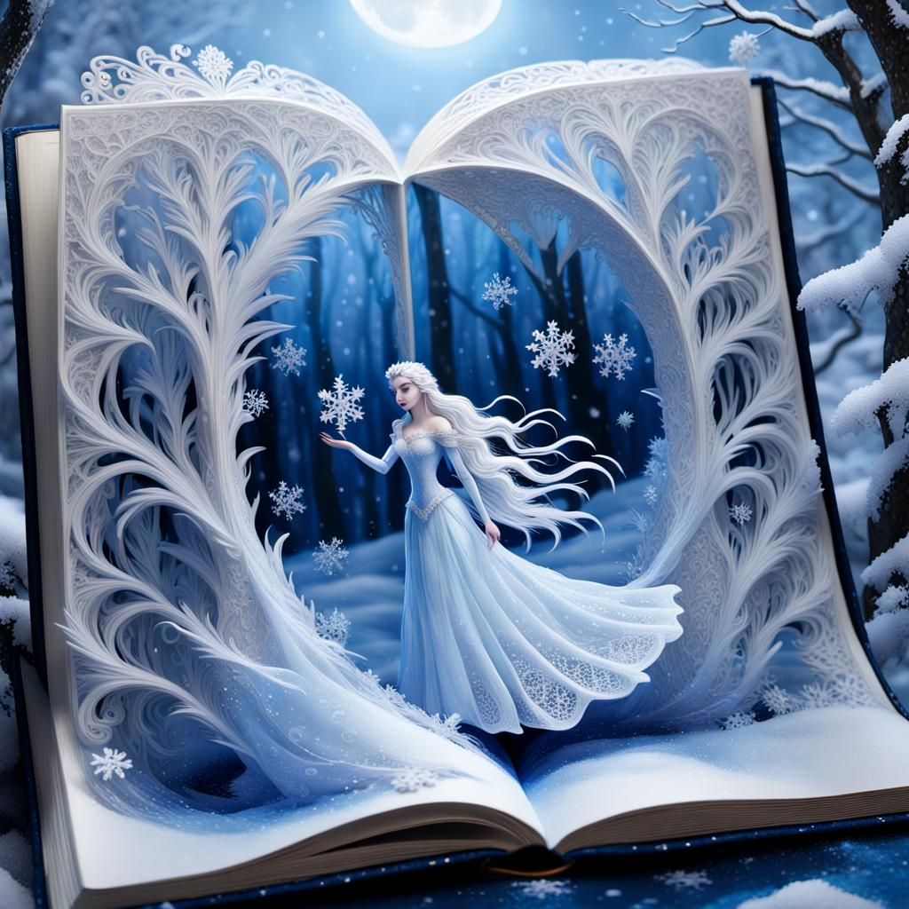 Snow Queen's Narnia: A Tim Burton Fairytale