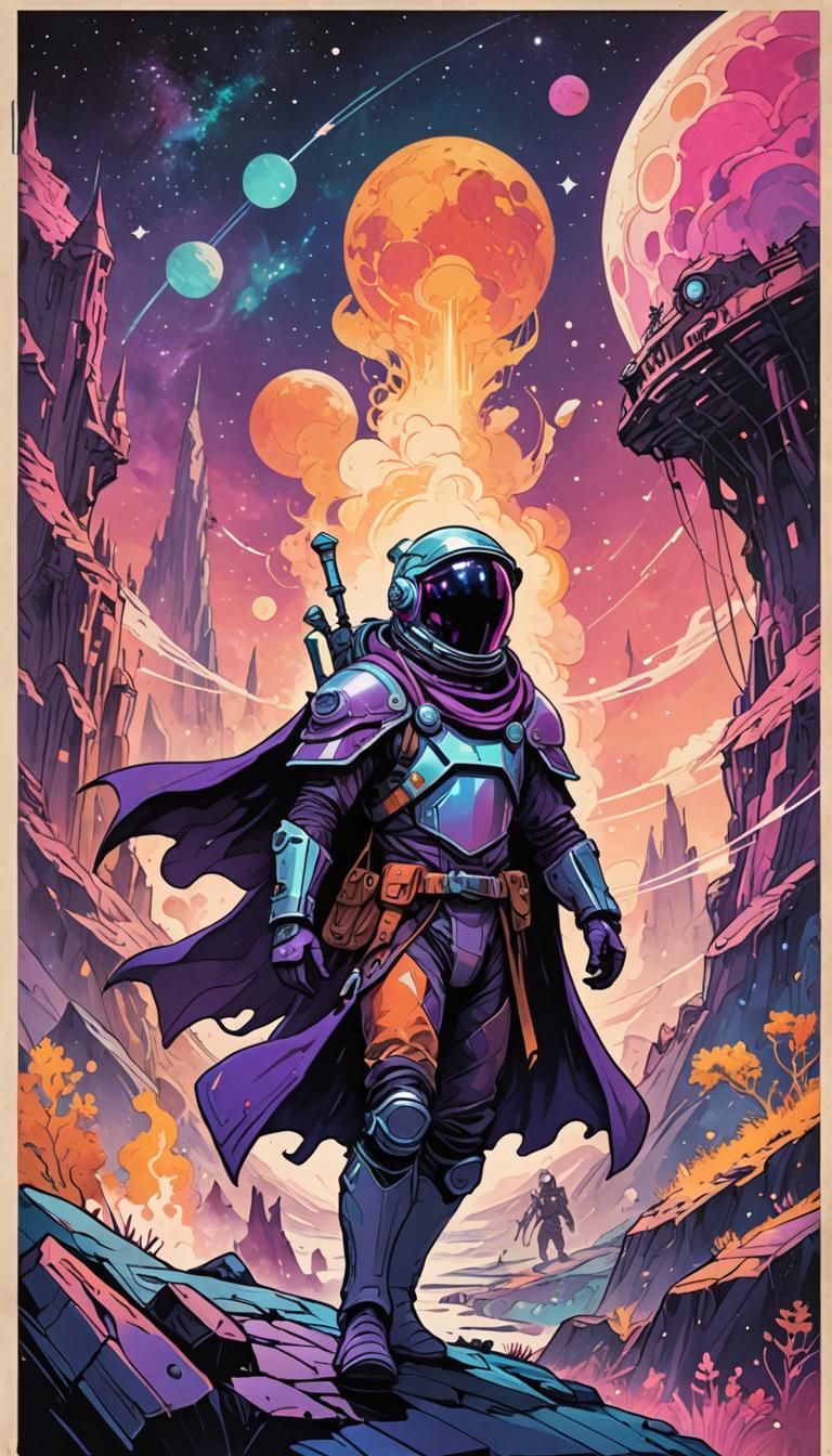 Spaceman - Purple Team