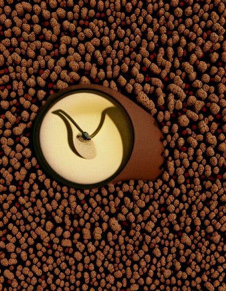 Daniel Popper Inspired Sculpture in Deep Colors