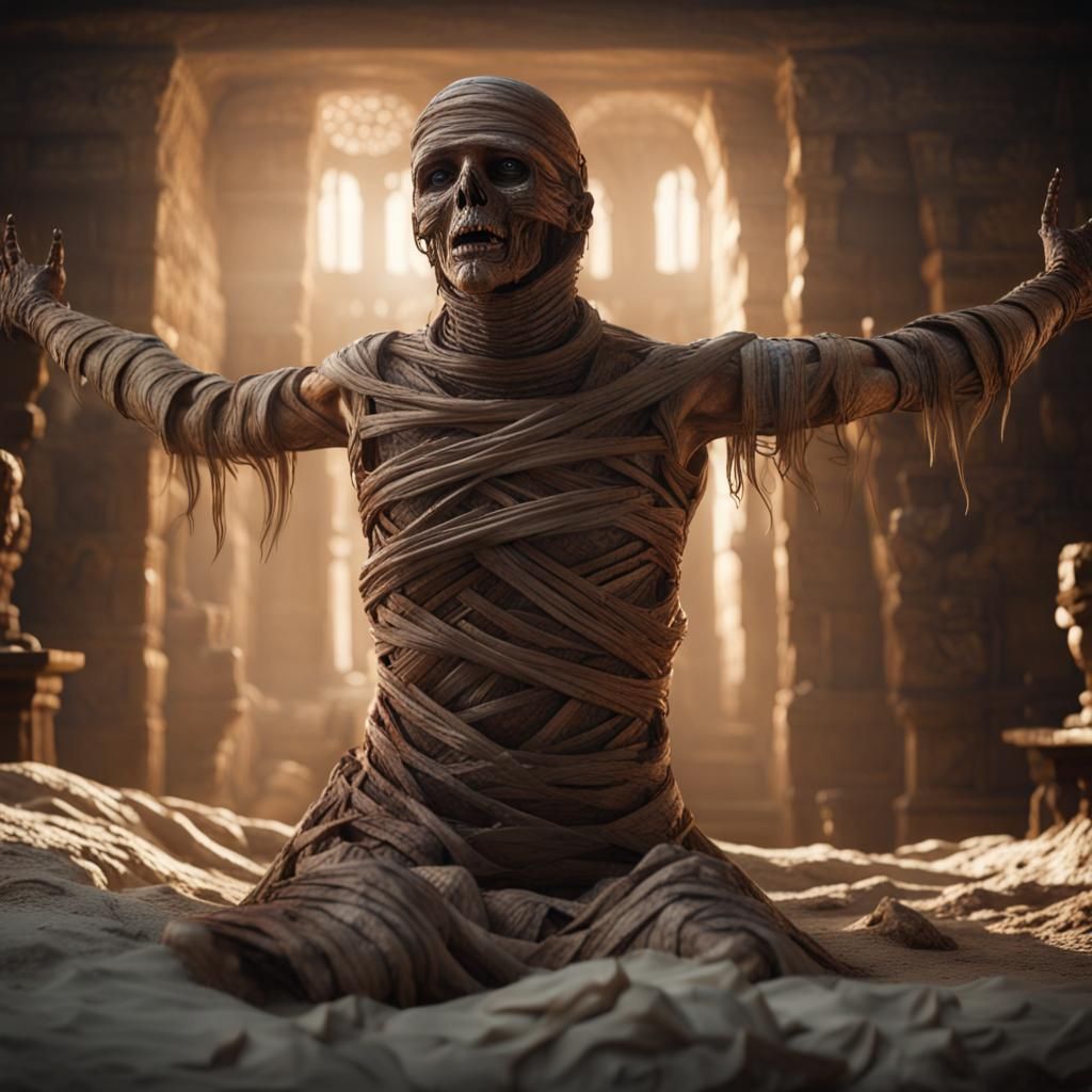 DISCOVERED REANIMATED MUMMY 4