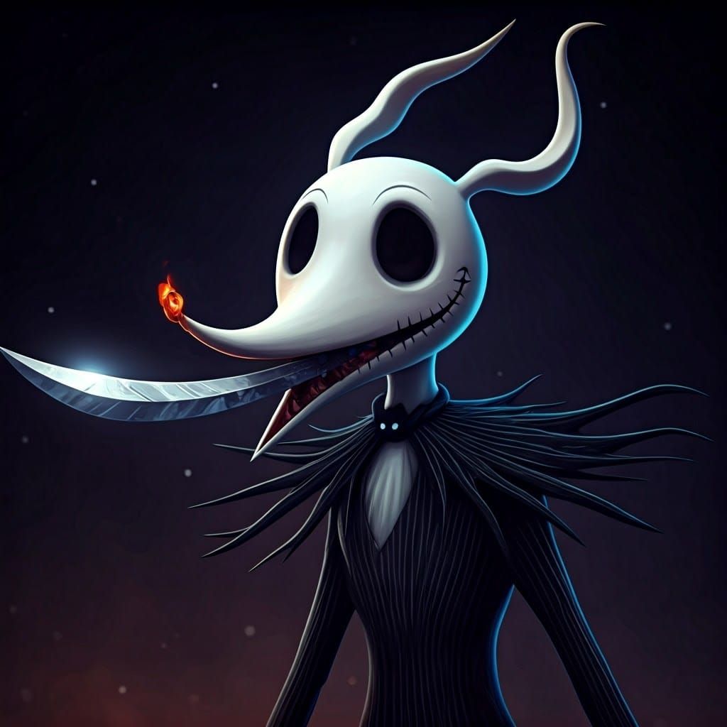 Nightmare Before Christmas Zero with Buster Sword