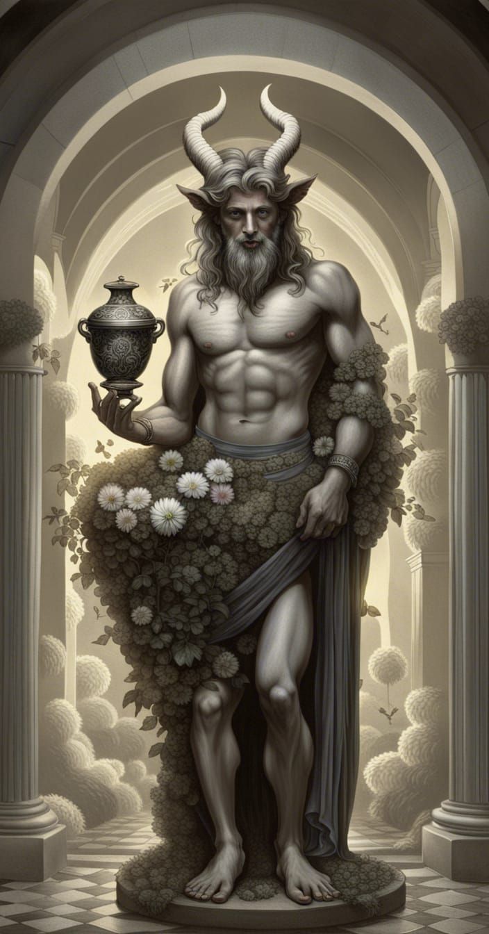 The Satyr by Clive Hamilton (C. S. Lewis)