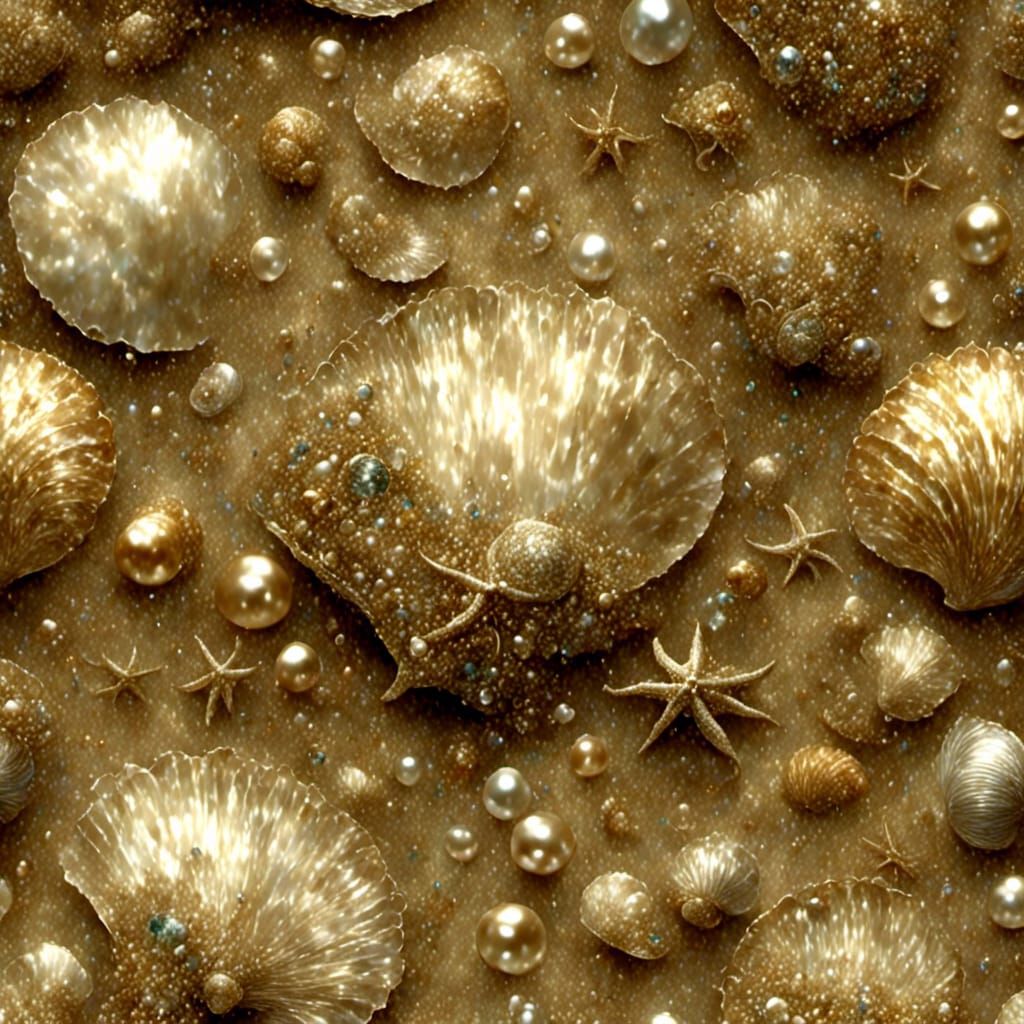 Glistening Seashells